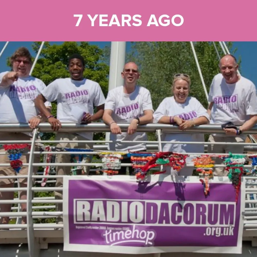 7 years ago - Radio Dacorum at a daytime event