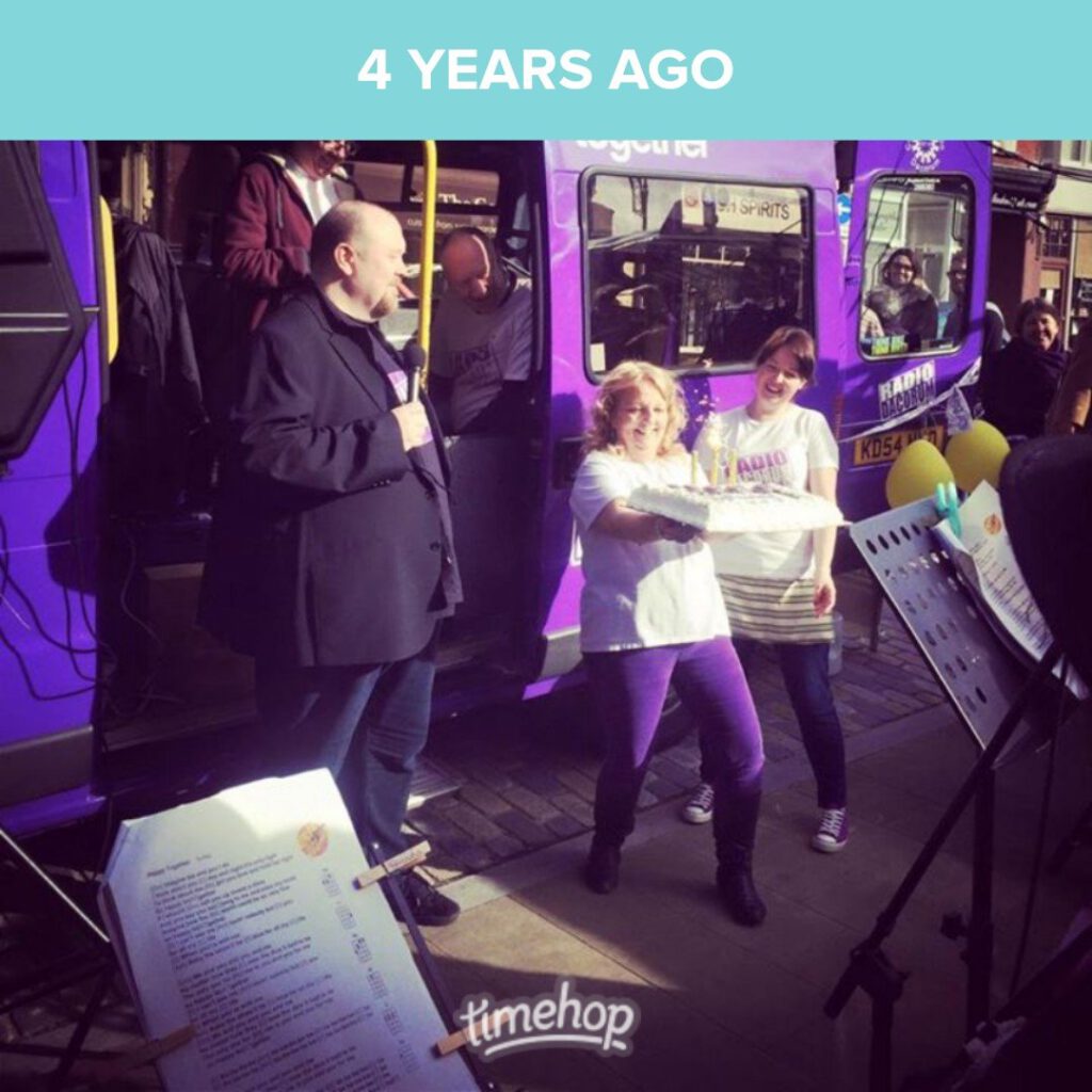 4 years ago - Radio Dacorum at a nighttime event